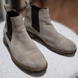 Clarks Suede Ankle Boots